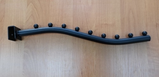 Кронштейн на овальную трубу BLACK U8502