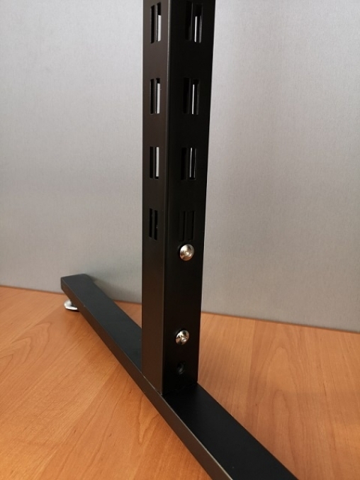 Опора для стойки Bazis 40*20*640 мм SL009BS BLACK