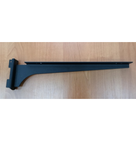 Кронштейн под полку с двойным зацепом L=300 мм левый BLACK SL7103-SX