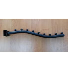 Кронштейн на овальную трубу BLACK U8502